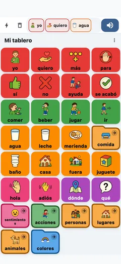 Sanoo’s starter board in Español